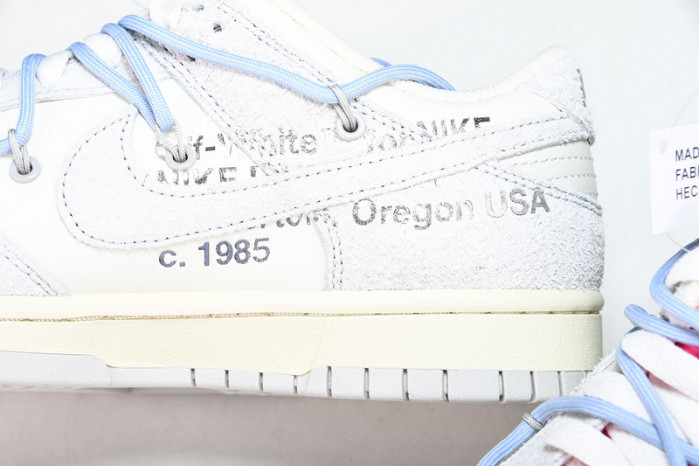 of x dunk low 