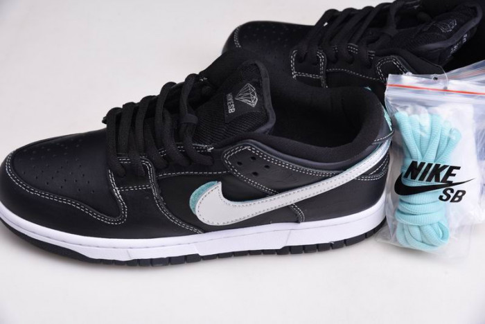 nike sb dunk lof diamond S*pply co black diamond bv1310-001