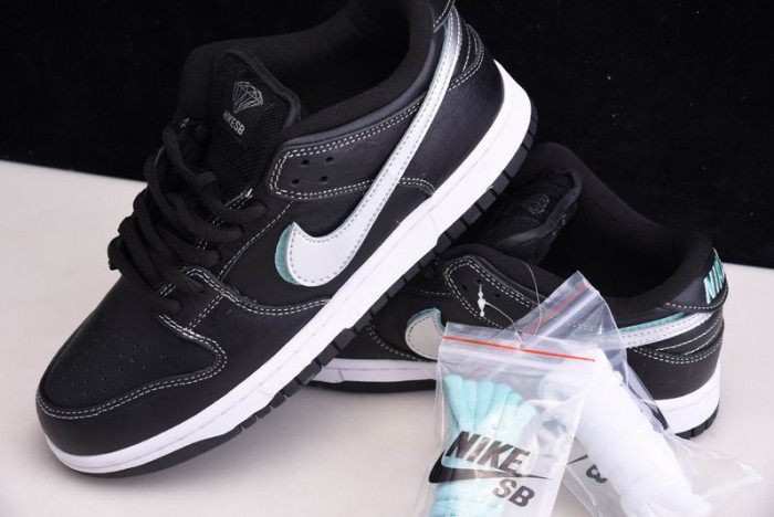 nike sb dunk lof diamond S*pply co black diamond bv1310-001