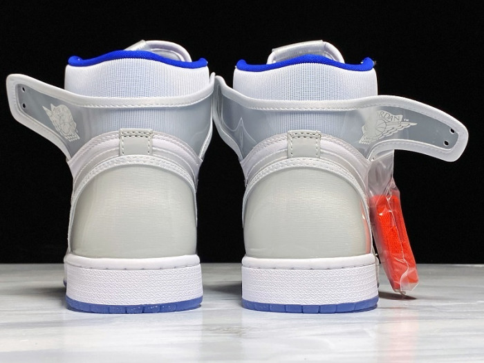 jordan 1 retro high zoom white racer blue - ck6637-104